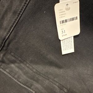 Black denim Free People flare bell bottom Jeans size 31